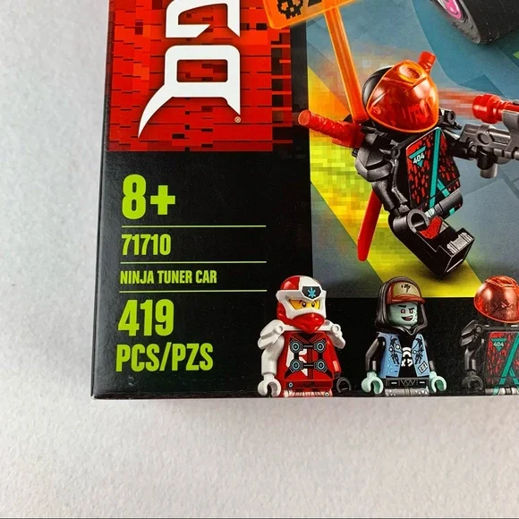 LEGO Ninjago Ninja Tuner Car 71710 RETIRED Sealed 419 Pieces
